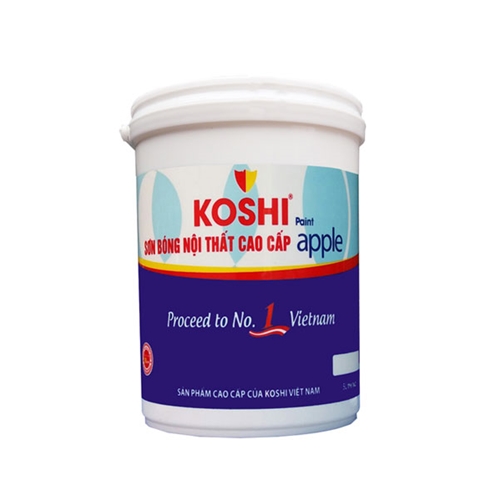 Sơn bóng nội thất cao cấp Apple - 5L